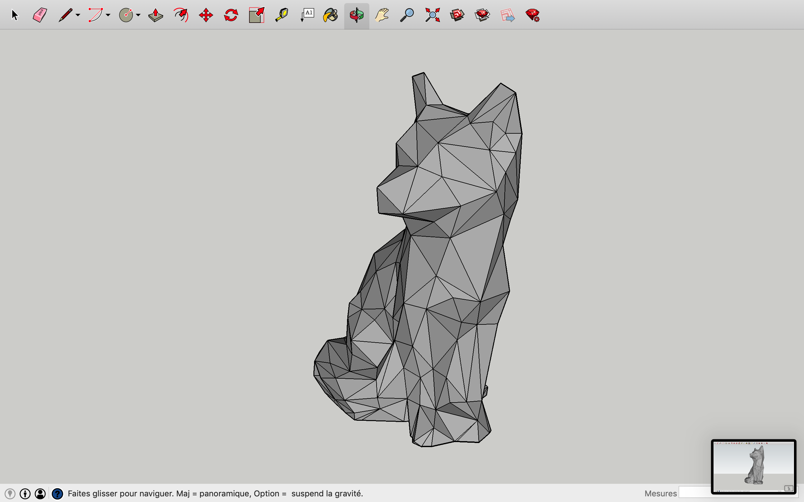 Télécharger Fichier Stl Gratuit Low Poly Fox • Modèle Pour Imprimante